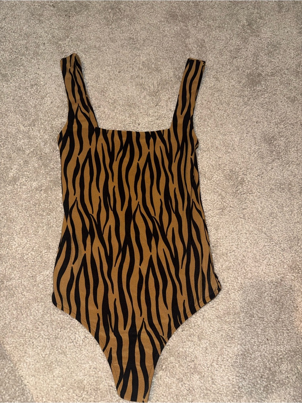 Show Me Your Mumu Tiger Print Bodysuit